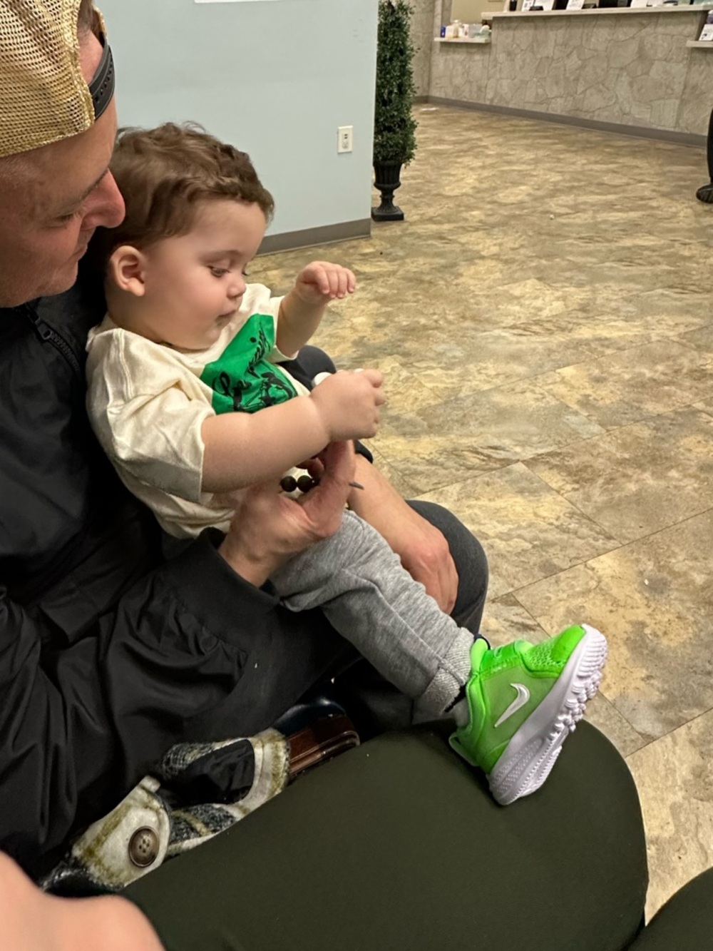 Baby/ Toddler 4C Nike Dynamic Fit Sneakers in Green - Picture 3 of 14